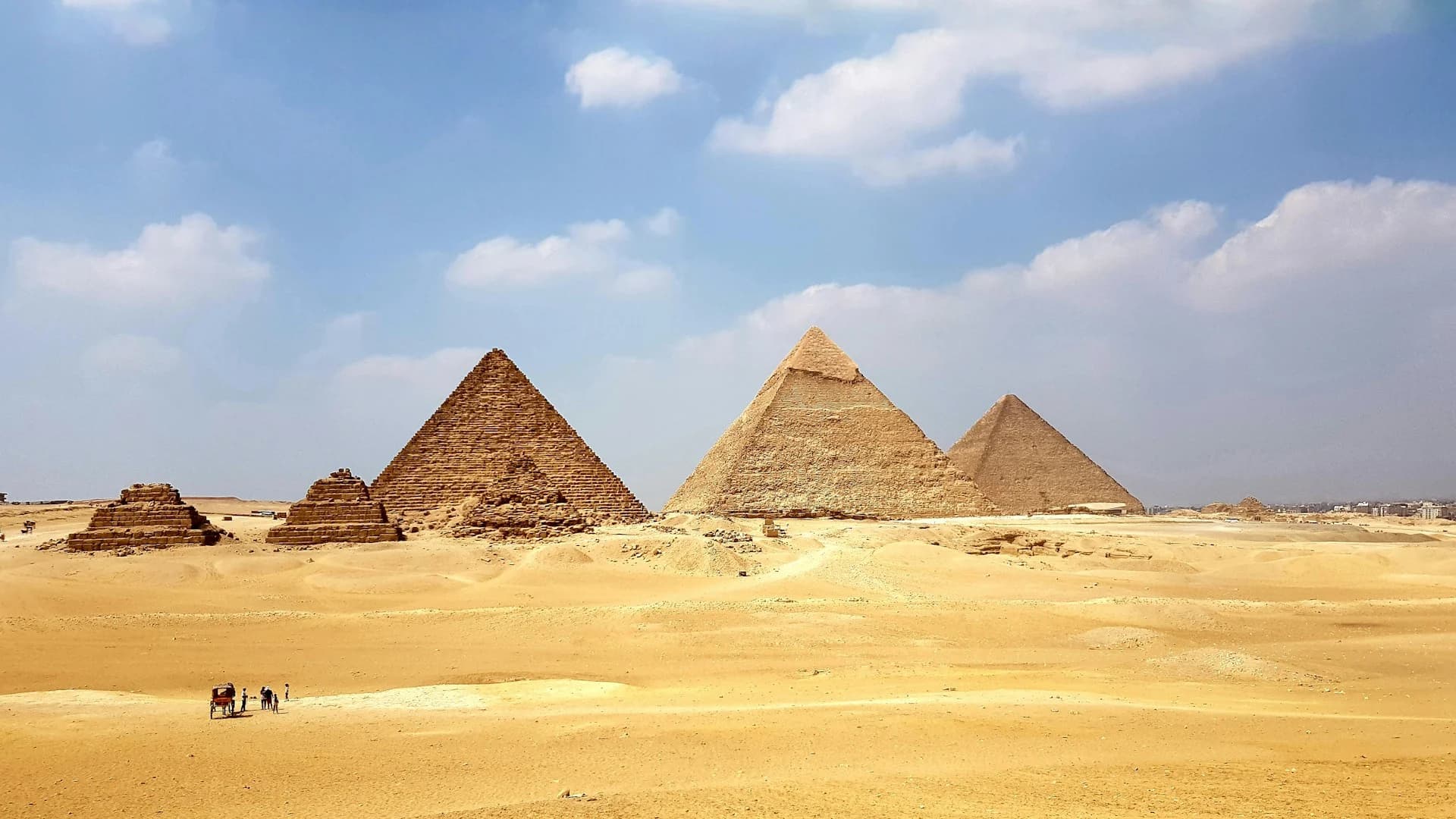 Las Piramides de Giza Las Piramides de Giza