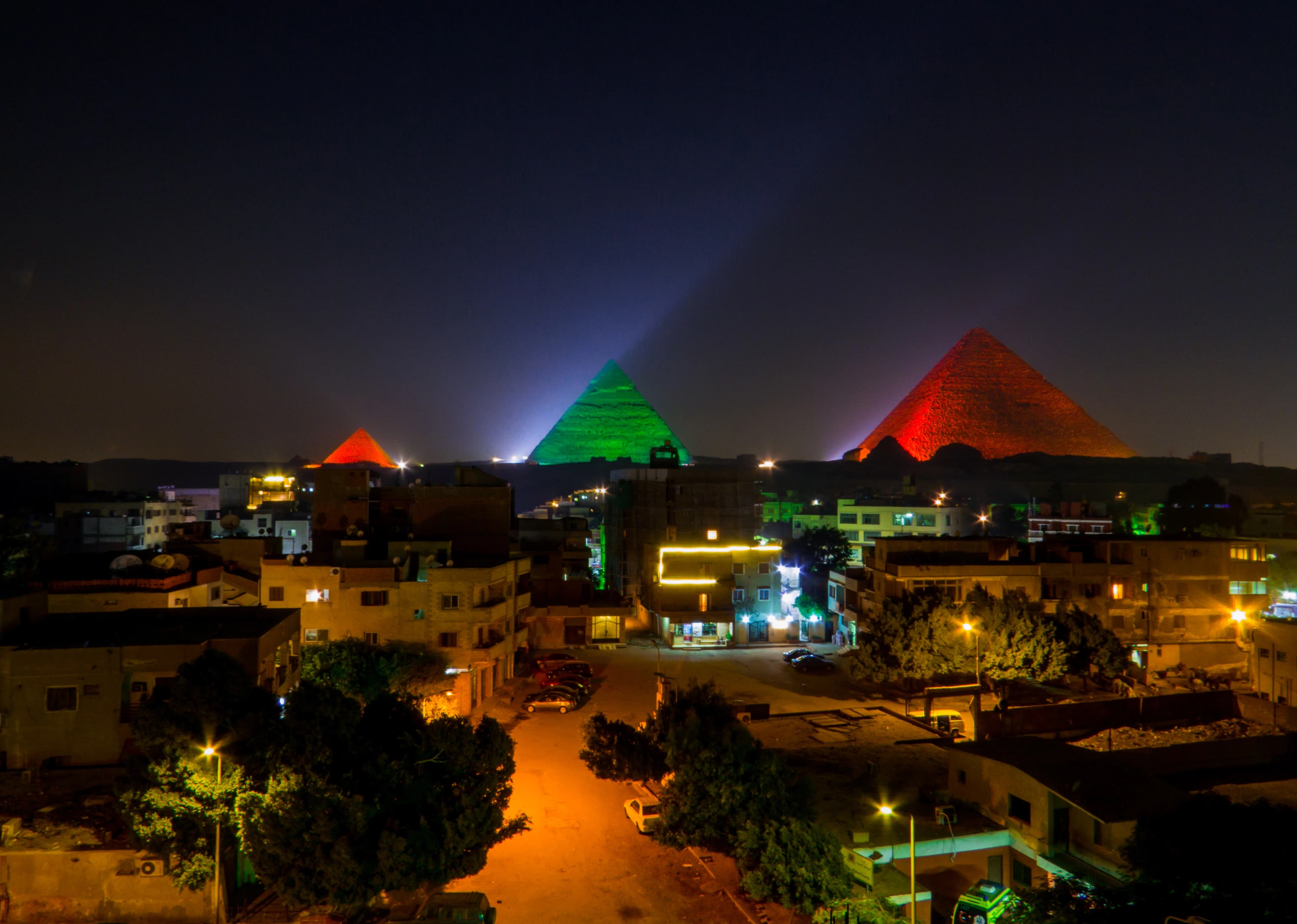 Espectáculo de Luz y Sonido Espectáculo de Luz y Sonido en las Pirámides